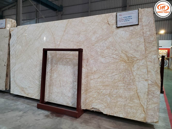 Đá Marble Vàng Mạng Nhện