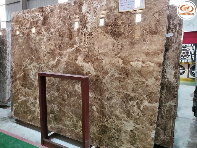 Đá Marble Nâu Nhạt Tây Ban Nha (Light Emperador)