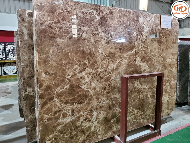 Đá Marble Nâu Nhạt Tây Ban Nha (Light Emperador)