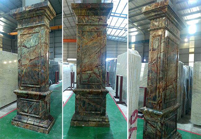 đá ốp chân cột