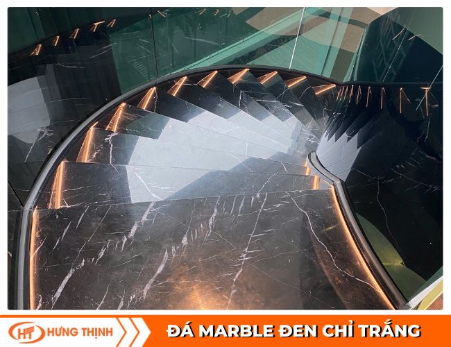 đá marble ốp cầu thang