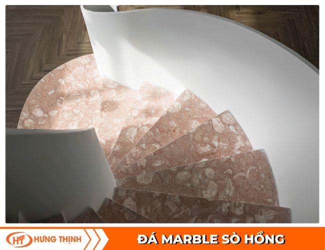 đá marble ốp cầu thang