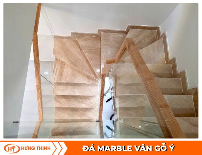 đá marble ốp cầu thang