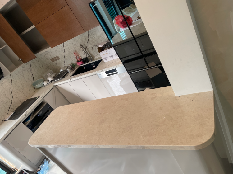 Đảo bếp ốp đá otto man 