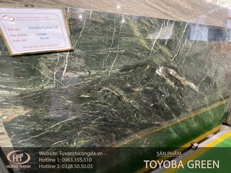 Đá Toyoba Green