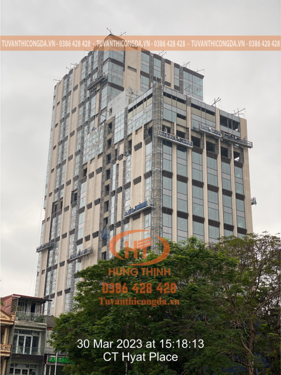 Ốp đá tự nhiên mặt đứng công trình