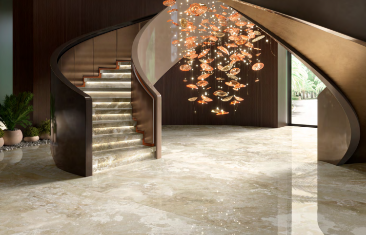 Đá khổ lớn vân đá tự nhiên cho tường, vách tivi, cầu thang.