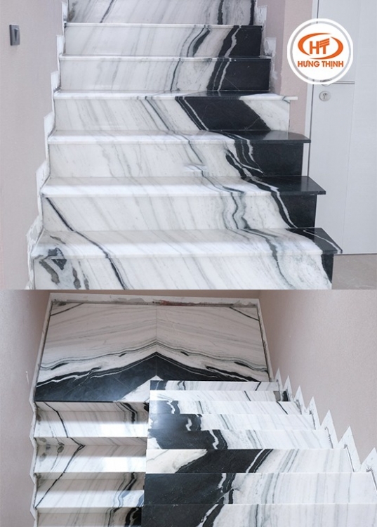 mẫu cầu thang đá đẹp