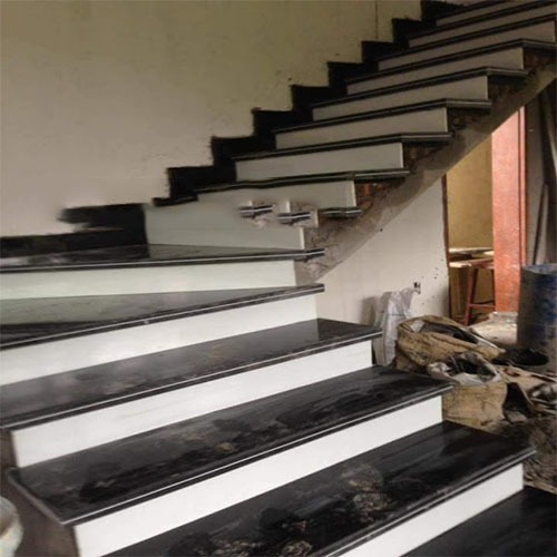 Báo giá cầu thang đá đen cổ trắng mới nhất 