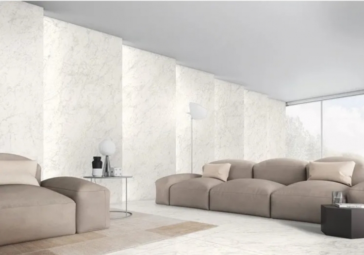 đá ốp tường trong nhà