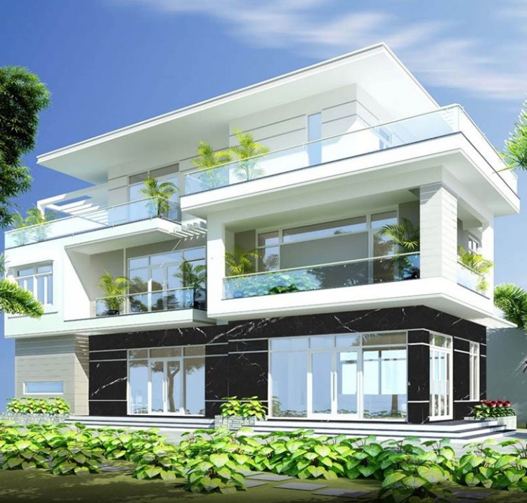 đá ốp trang trí mặt tiền