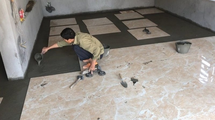 quy trình ốp lát đá tự nhiên