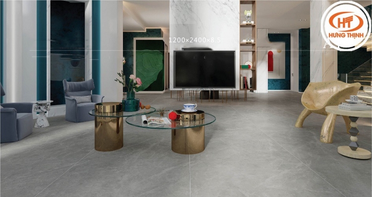 Đá nung kết lát sàn dễ vệ sinh, bền đẹp lâu dài