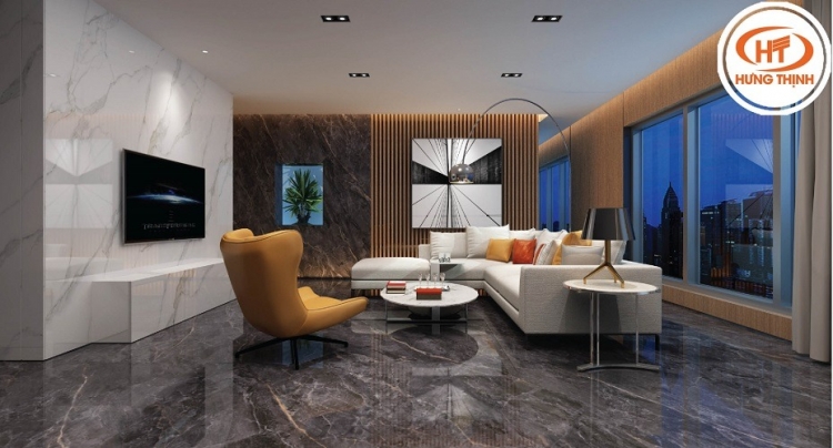 Giải pháp lát sàn sang trọng với đá nung kết bền chắc
