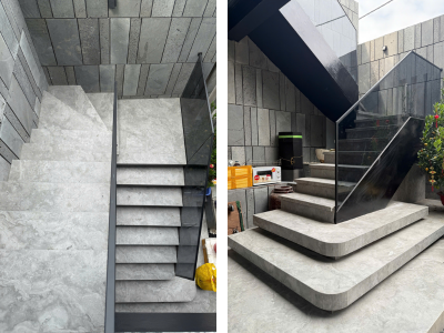 công trình thi công đá