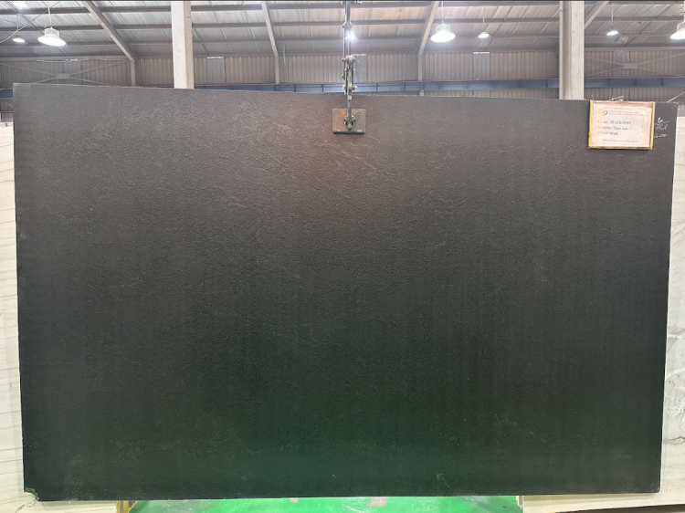 Đá Thạch Anh Black Mist Nhám