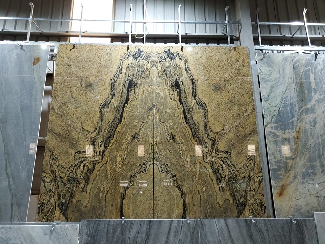 Đá Granite Titanium Gold