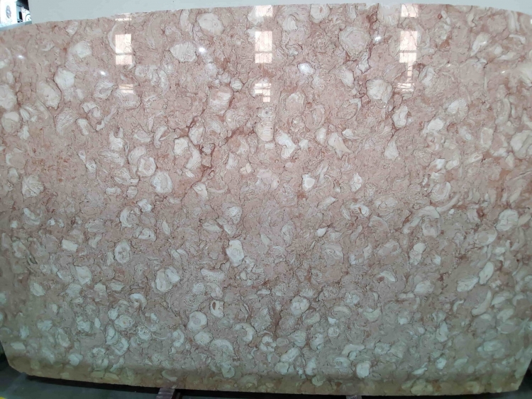 Đá Marble Hồng Sò