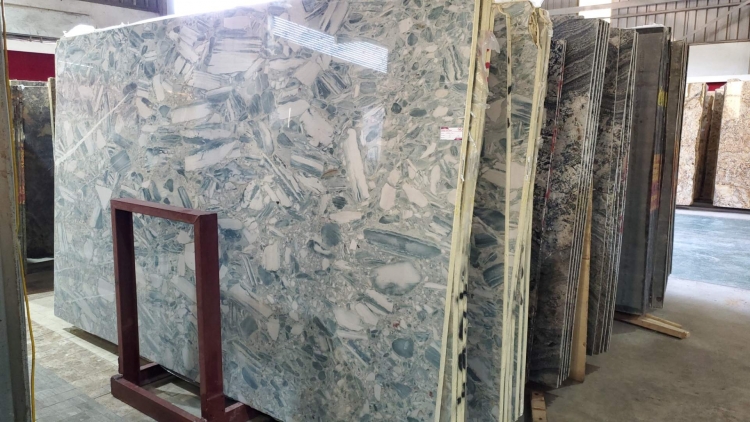 Đá Thạch Anh Cocada Blue