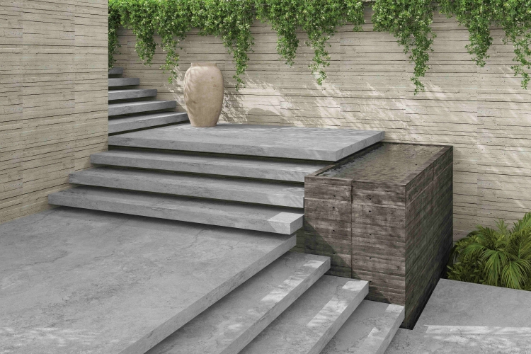 Bề mặt đá ít trầy xước, phù hợp khu vực di chuyển nhiều