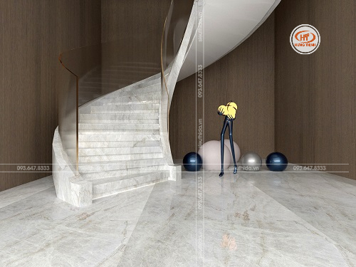 đá ốp cầu thang