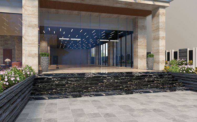 Công trình đá tòa nhà HT