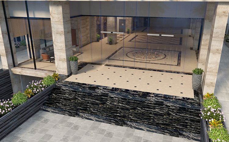 Công trình đá tòa nhà HT