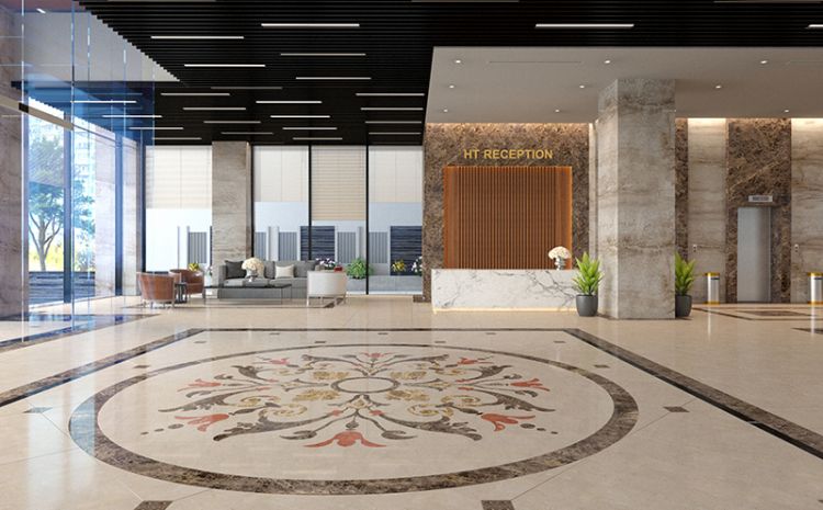 Công trình đá tòa nhà HT