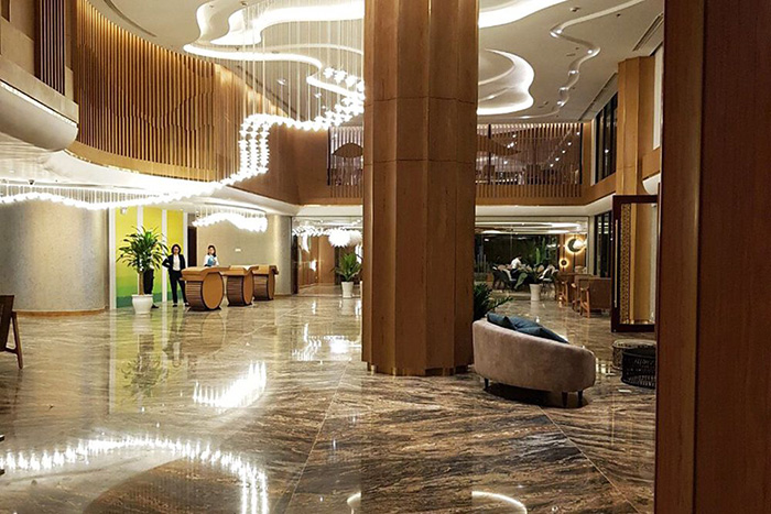 Đá hoa cương tự nhiên -sự lựa chọn hoàn hảo cho lát sảnh cao cấp