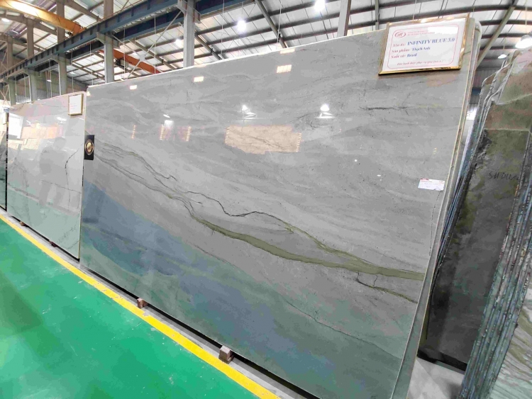 Đá Thạch Anh Infinity Blue