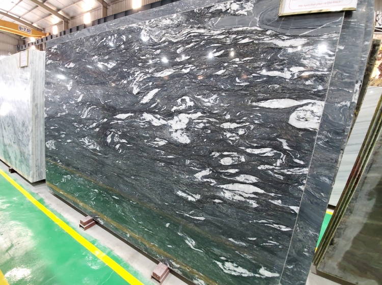 Đá Thạch Anh Mandala Black