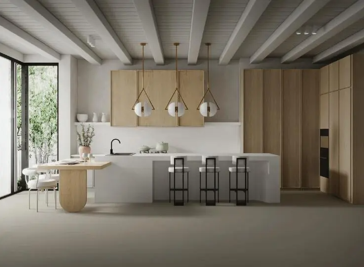  gạch lát sàn nhà bếp