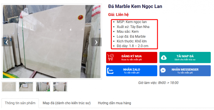 hướng dẫn mua đá tự nhiên