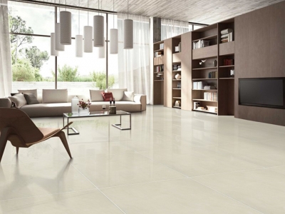 Gạch khổ lớn lát nền phòng khách