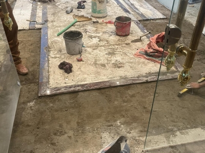 Thi công đá hoa cương chuẩn