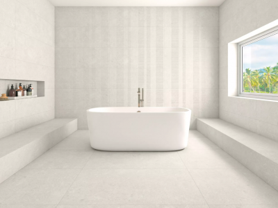 Gạch lát nền nhà tắm chống trơn an toàn cho không gian ẩm ướt