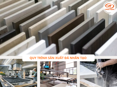 Tìm hiểu quy trình sản xuất đá nhân tạo