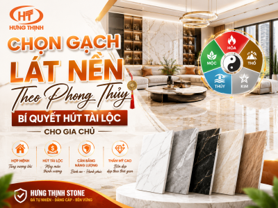 Chọn gạch lát nền theo phong thủy giúp thu hút tài lộc Chọn gạch lát nền theo phong thủy giúp thu hút tài lộc