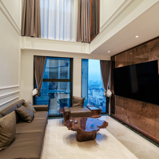 Đá ốp phòng khách