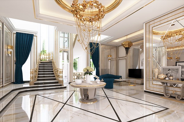 Thiết Kết Ốp Đá Resort Hạng Sang