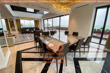 Lát sàn đá marble tự nhiên cao cấp