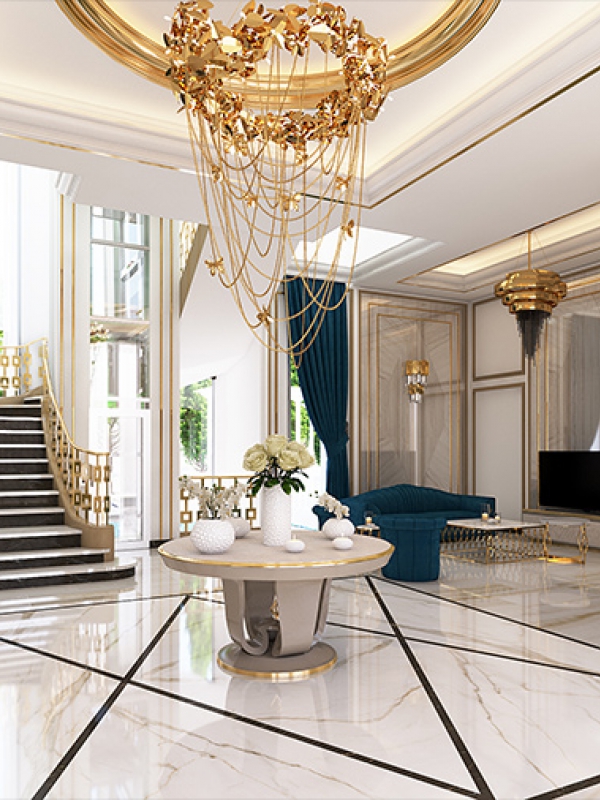 Thiết Kết Ốp Đá Resort Hạng Sang