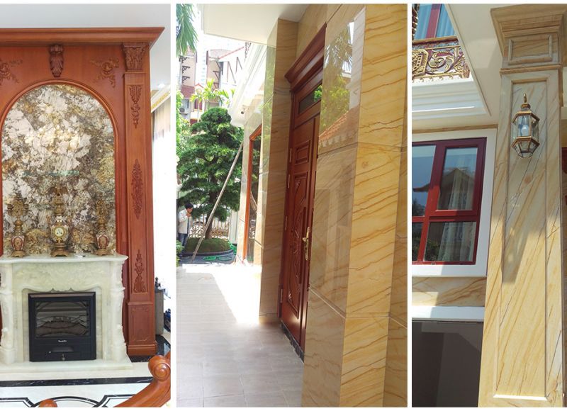 Công trình thi công đá biệt thự BigC-H14