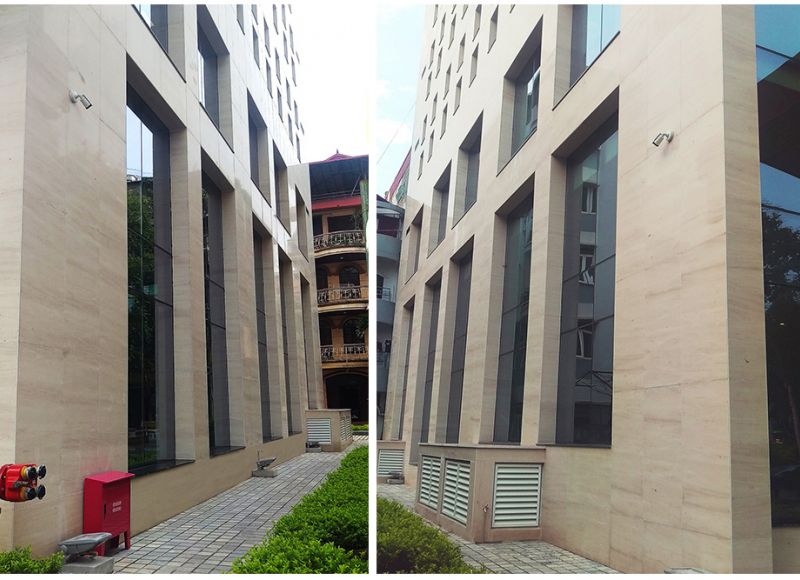 Công trình đá Trung tâm lưu ký chứng khoán Việt Nam - H5