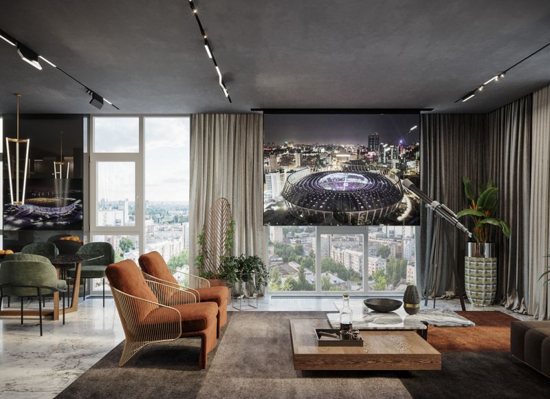 Đá ốp bếp sang trọng