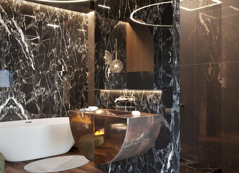 Mẫu đá ốp phòng tắm 2