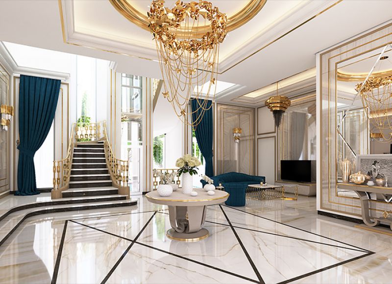 Thiết Kết Ốp Đá Resort Hạng Sang