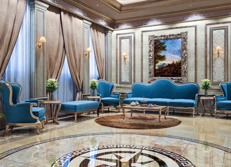 Ốp Đá Nội Thất Villa