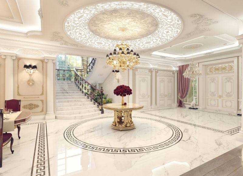 Thiết Kế Lát Nền Khách Sạn Cao Cấp