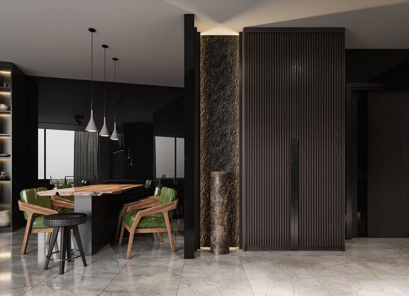 Ốp Đá Nội Thất Resort View Biển